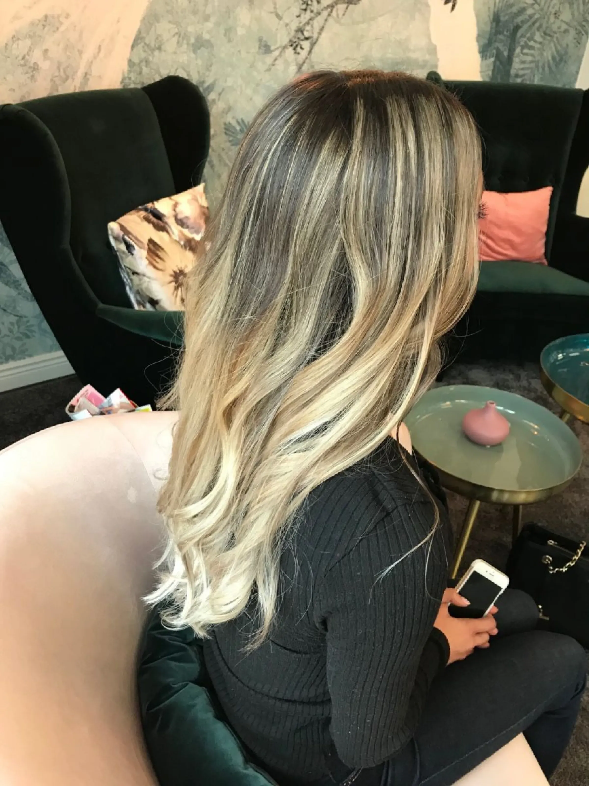 Bild 3 – håret efter behandling