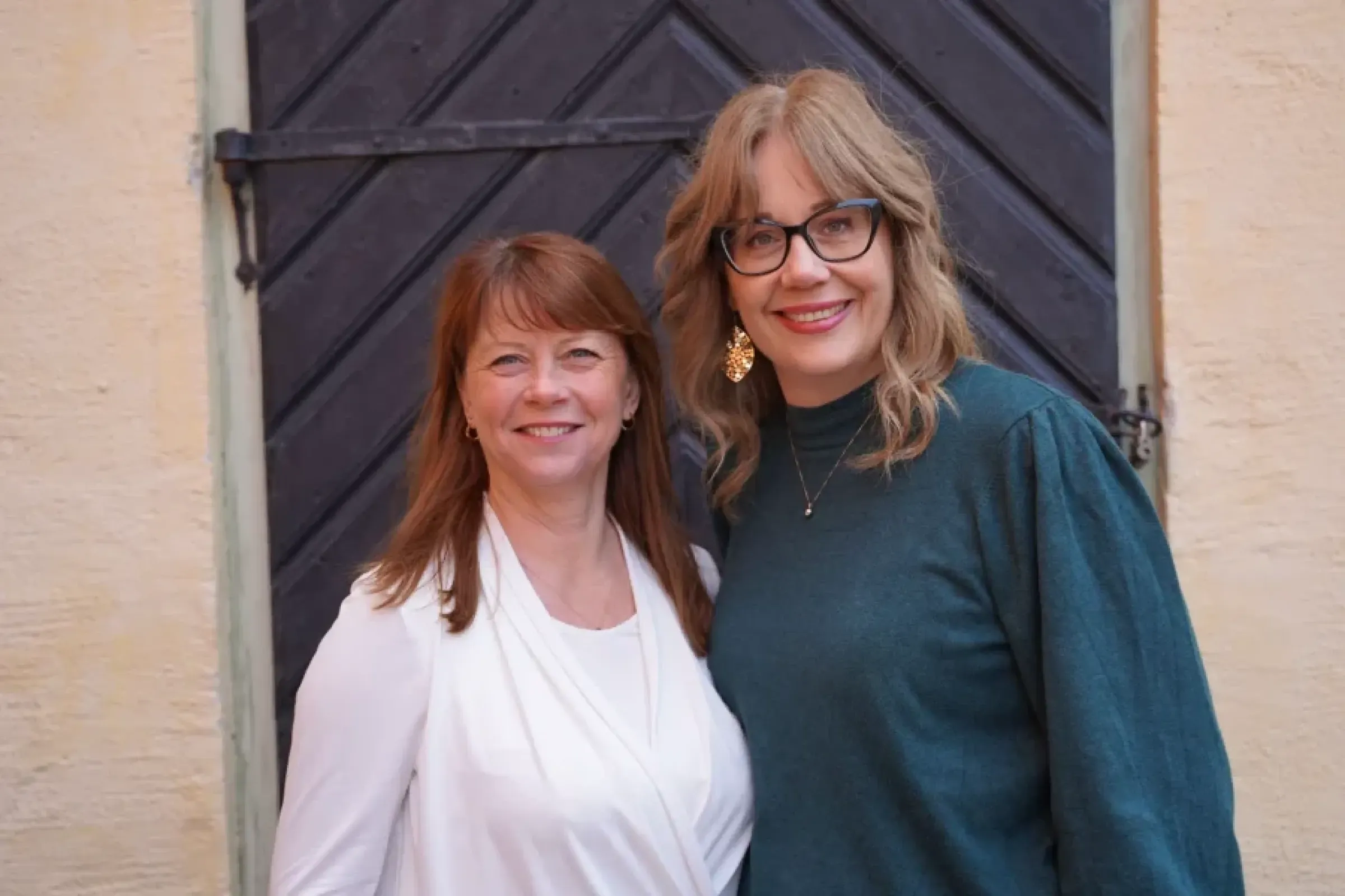 Porträtt av Jenny och Matilda
