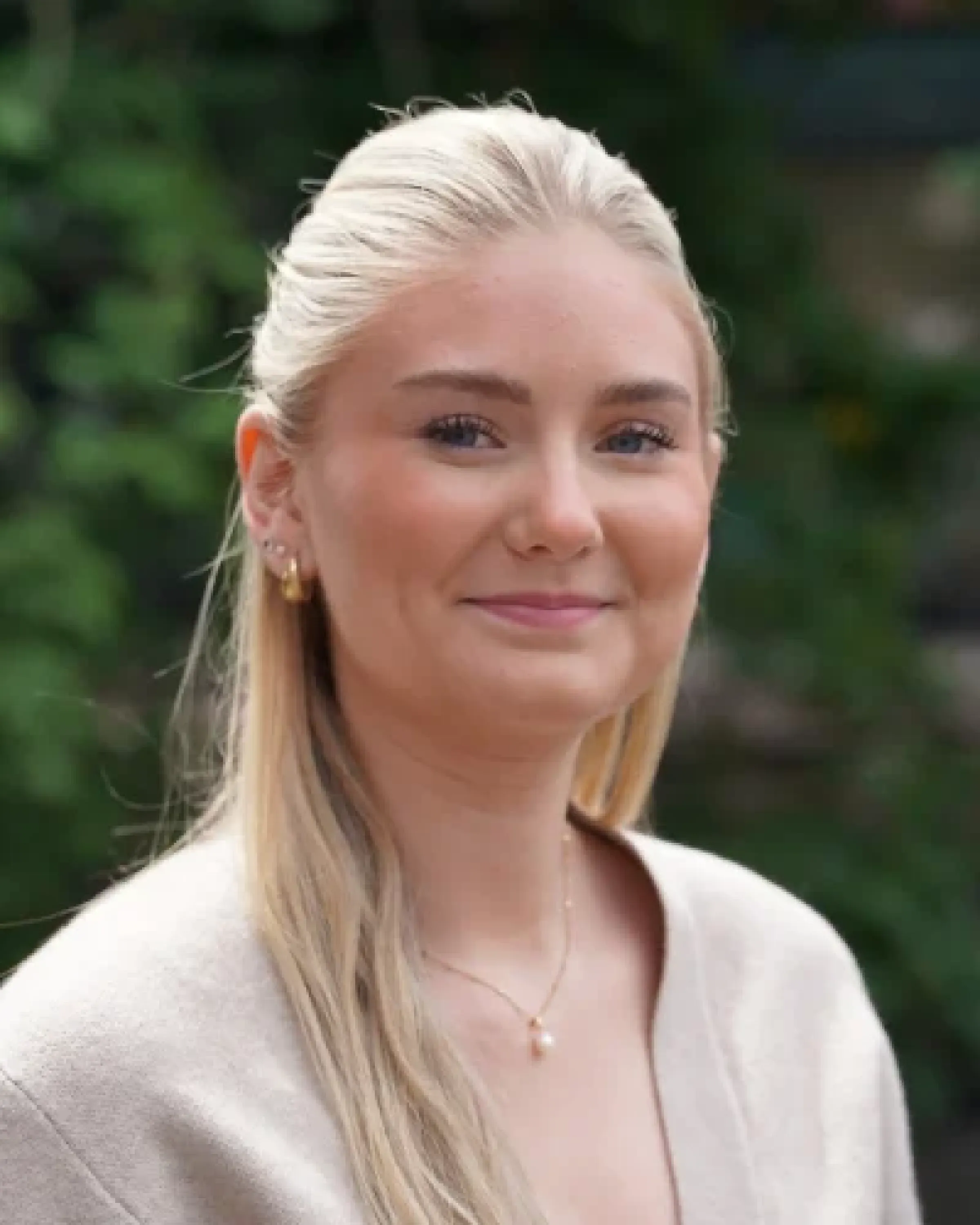 Porträtt av Wilma, trainee på Fusion