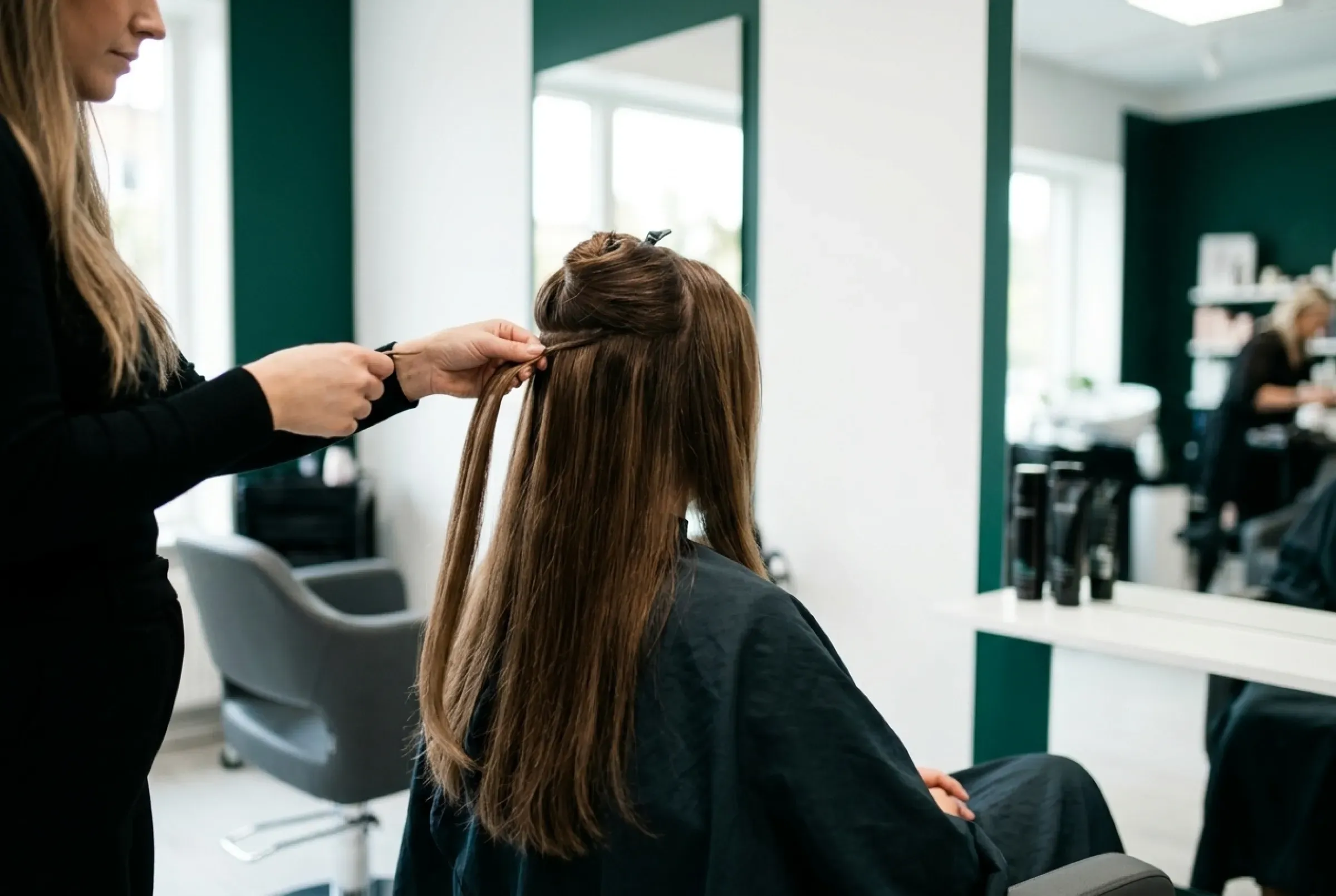Extensions och hårförlängning hos Fusion i Uppsala