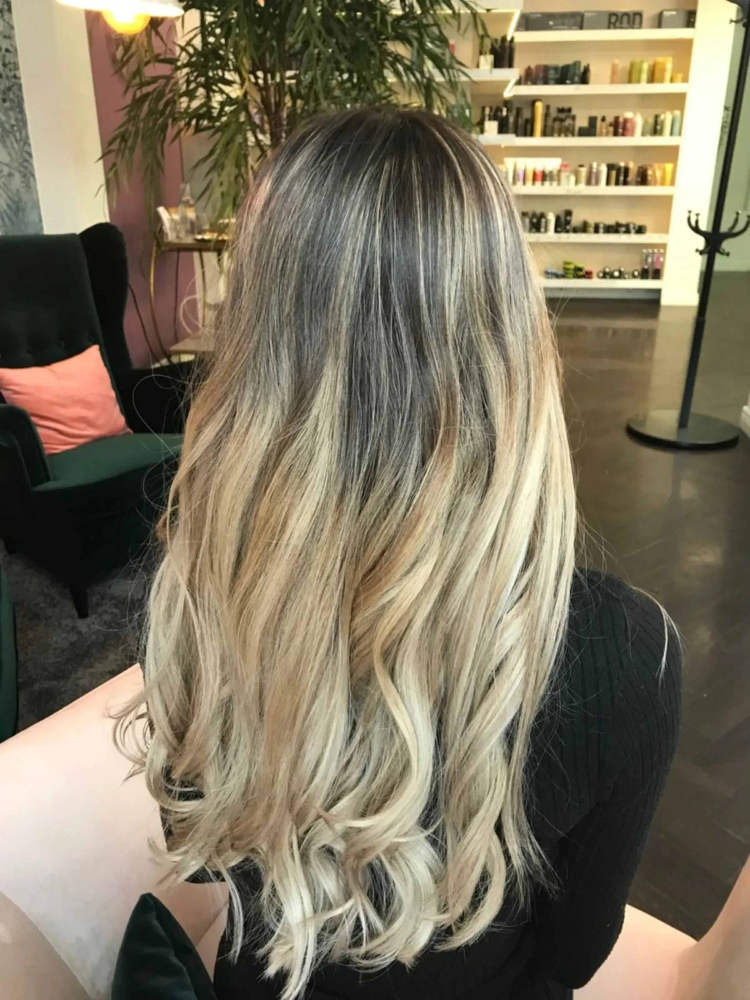 Bild 4 – håret efter behandling